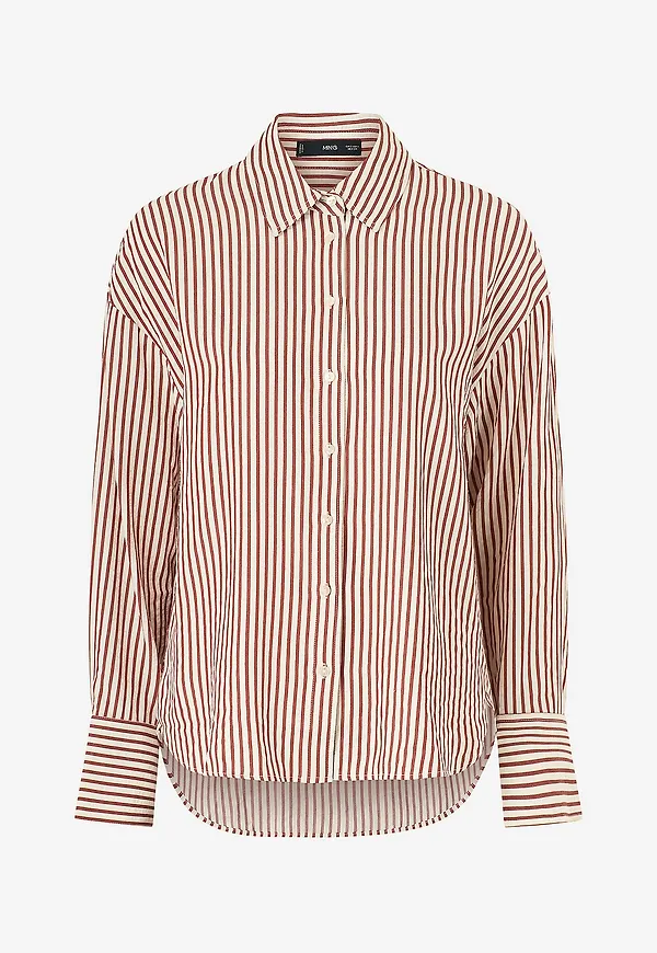 Mango - Skjorta Shirt Sal - Brun