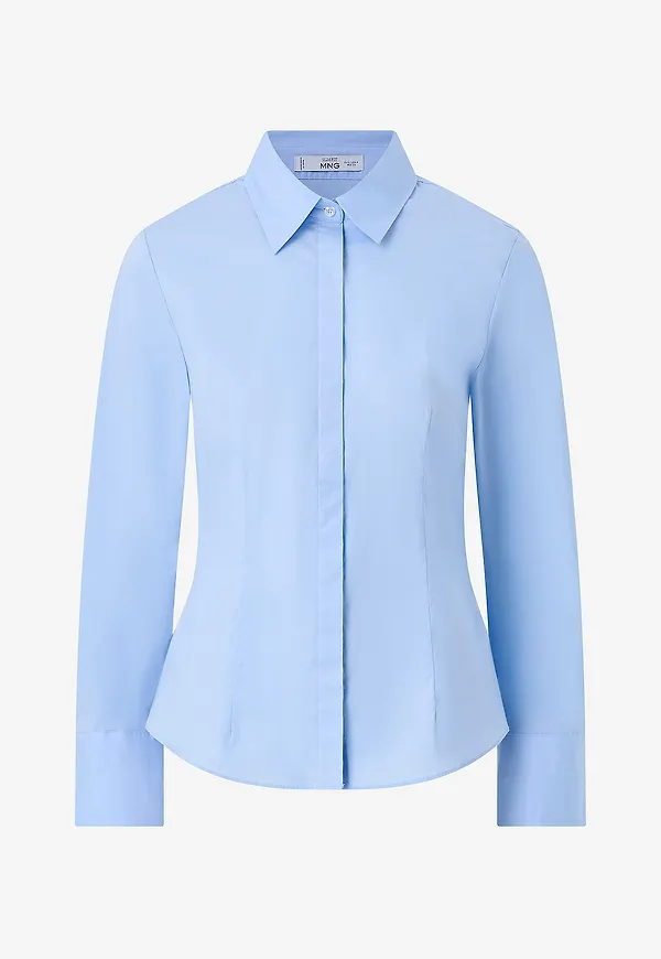 Mango - Skjorta Shirt Sofia - Blå
