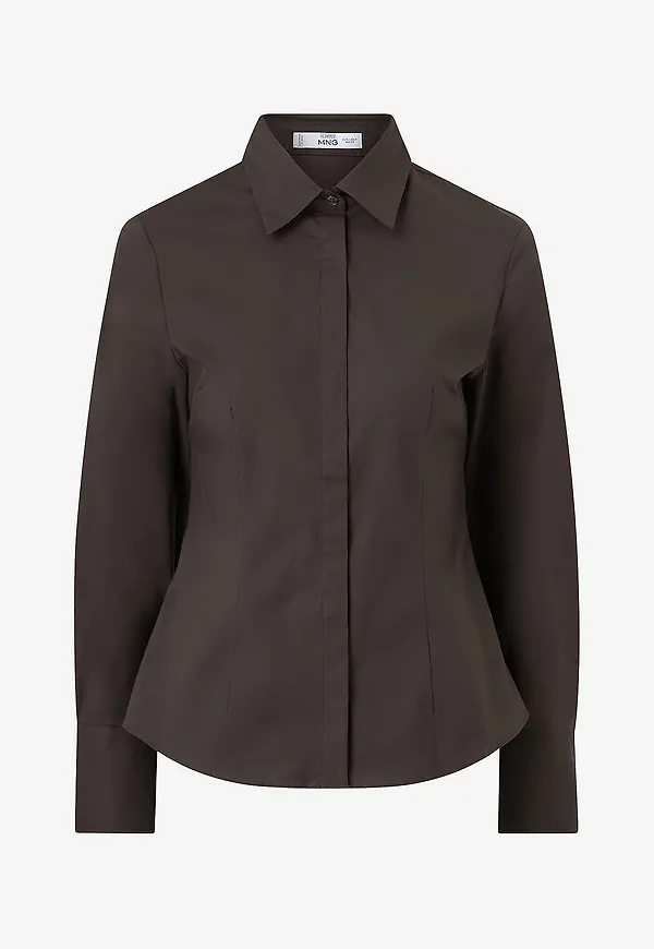 Mango - Skjorta Shirt Sofia - Brun