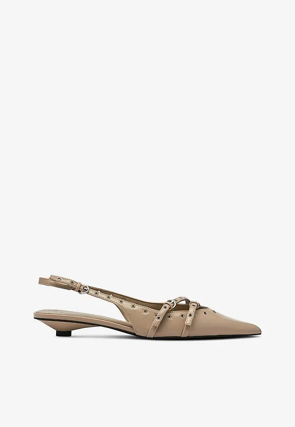 Mango - Slingback Vany - Beige