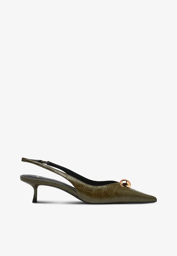Mango - Slingbacks Ball - Beige