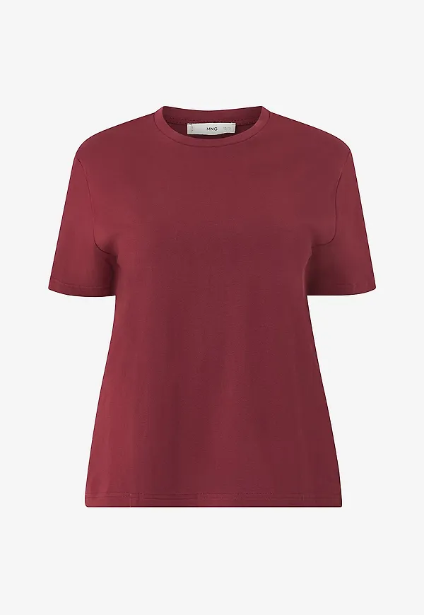 Mango - T-shirt Chals - Röd
