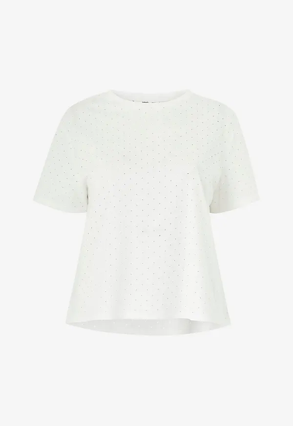 Mango - T-shirt Jazmin - Vit