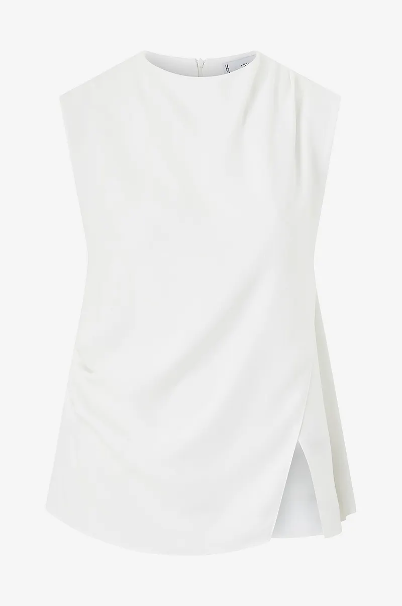 Mango - Topp Blouse Area - Vit