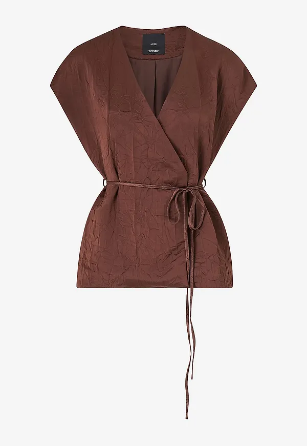 Mango - Topp Flor - Brun