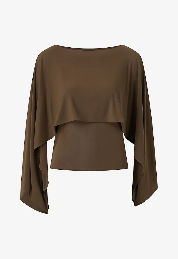 Mango - Topp Lina - Brun