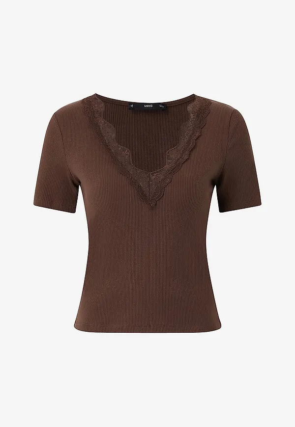 Mango - Topp Locy - Brun