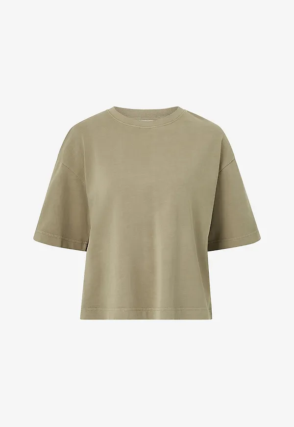 Mango - Topp T-shirt Sita - Grön