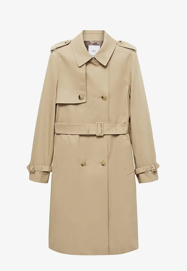 Mango - Trenchcoat Polana - Beige