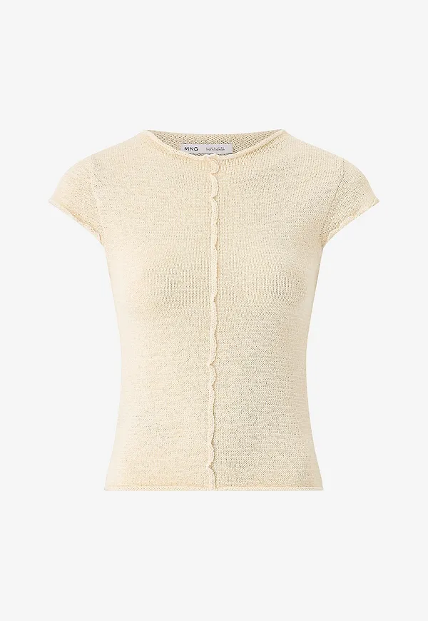 Mango - Tröja Sweater AITANA - Beige