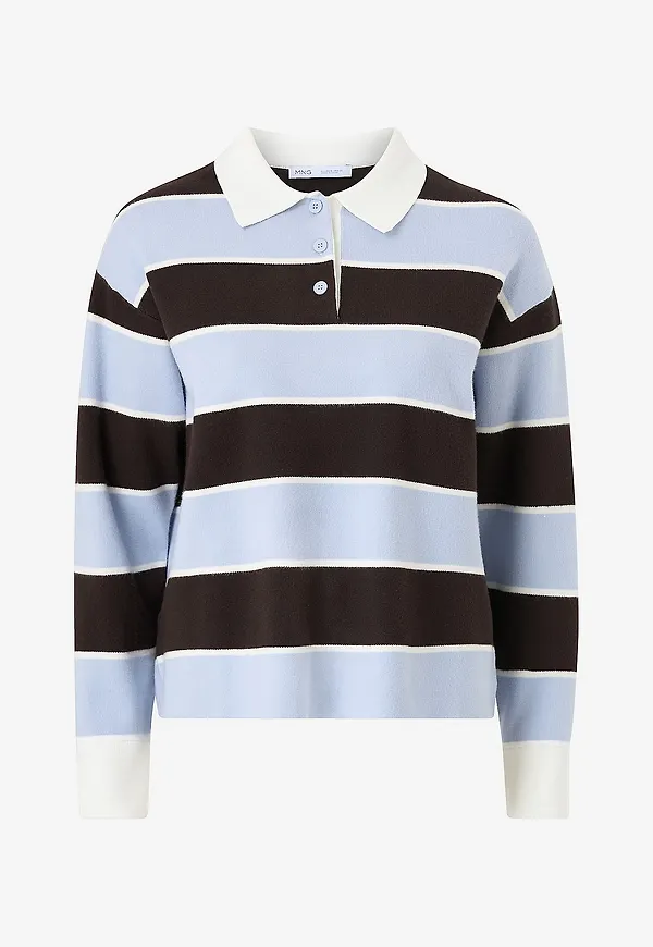 Mango - Tröja Sweater Loturo - Blå