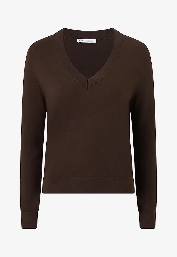 Mango - Tröja Sweater Luccav - Brun
