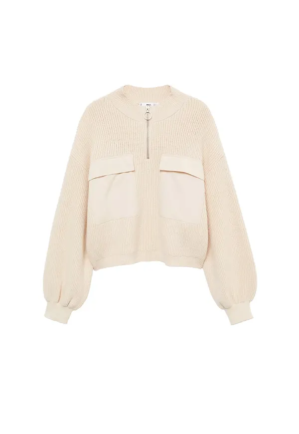 MANGO Tröja beige