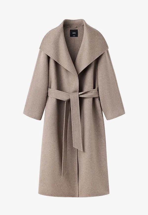 Mango - Ullkappa Coat Batin - Grå