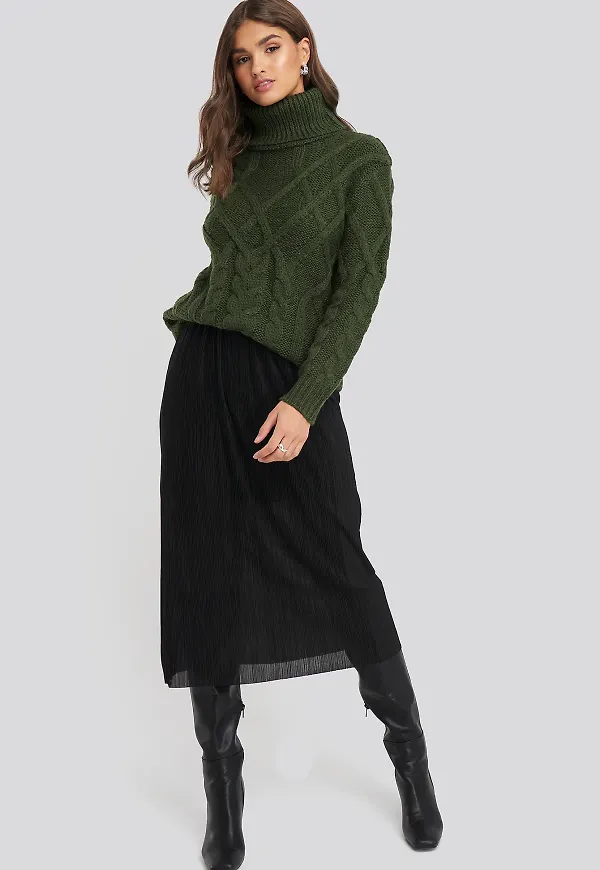 MANGO Vices Skirt - Black