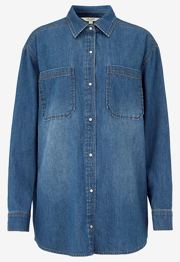 Mångsidig jeansskjorta