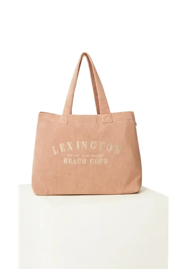 Manhattan Terry Beach Tote Bag