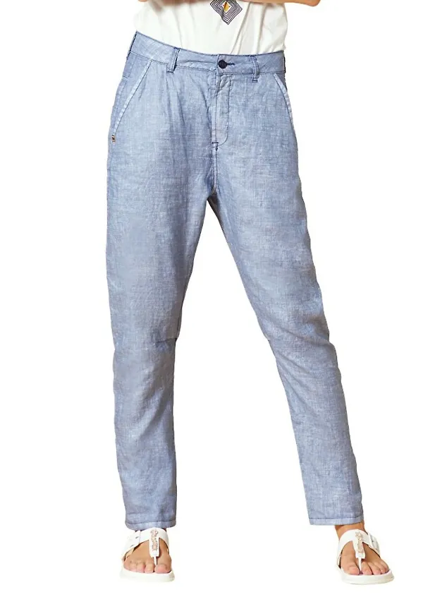 Manila Grace Large pants s0sp472lu Blå, Dam