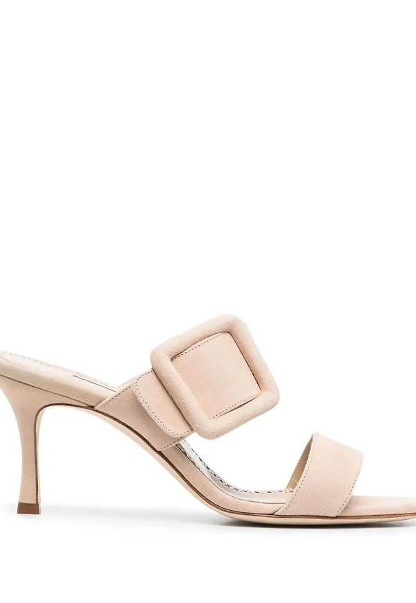 Manolo Blahnik Gable sandaler - Neutral