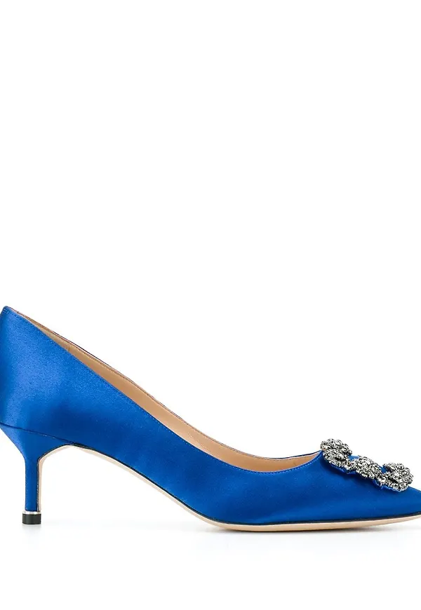 Manolo Blahnik Hangisi pumps - Blå