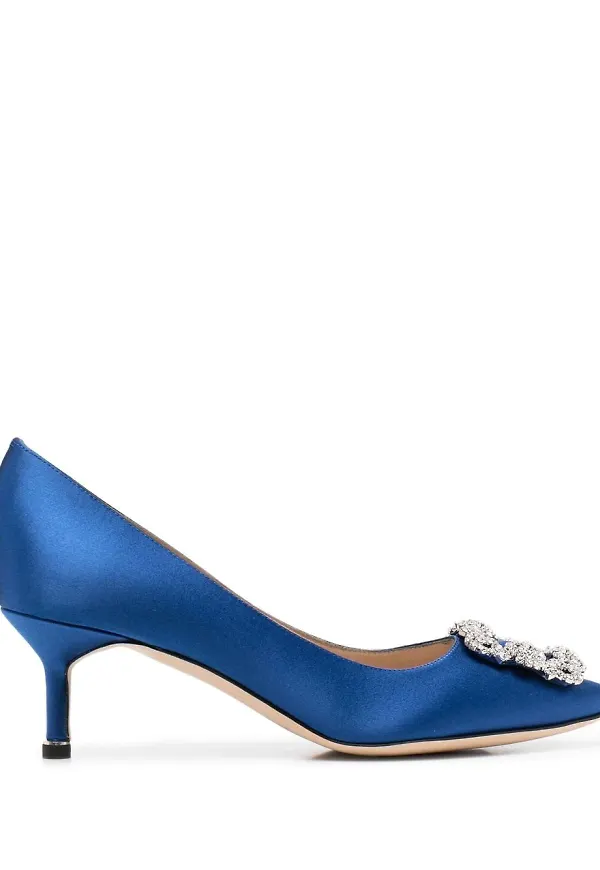 Manolo Blahnik Hangisi pumps - Blå