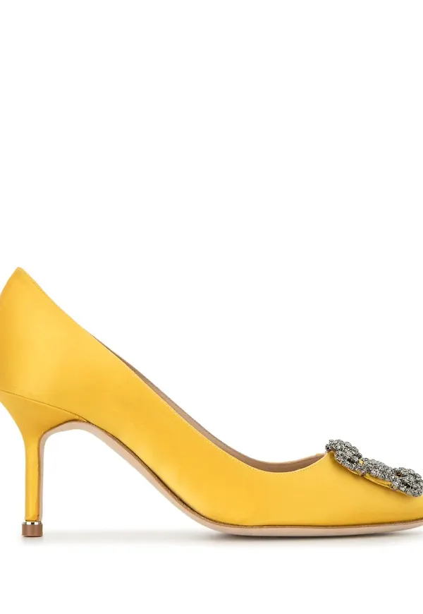 Manolo Blahnik Hangisi pumps - Gul