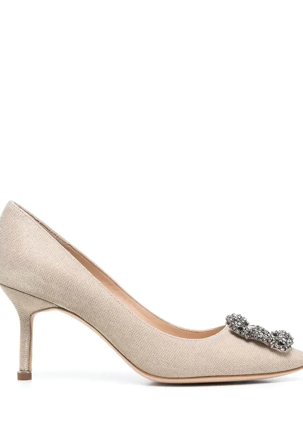 Manolo Blahnik Hangisi pumps - Neutral