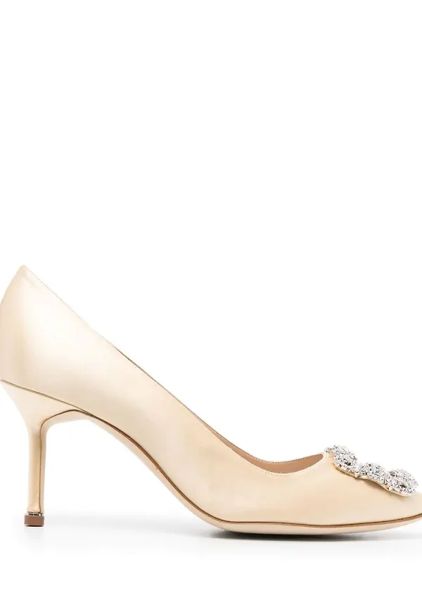 Manolo Blahnik Hangisi pumps - Neutral