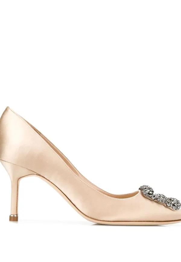 Manolo Blahnik Hangisi pumps - Neutral