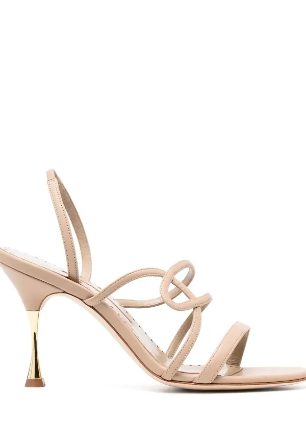 Manolo Blahnik Licenzata 90 sandaler - Neutral