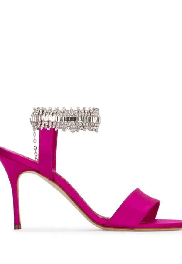 Manolo Blahnik Parinasan sandaler 105 mm - Lila