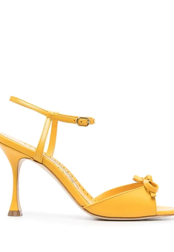 Manolo Blahnik Pertinaxa sandaler - Gul