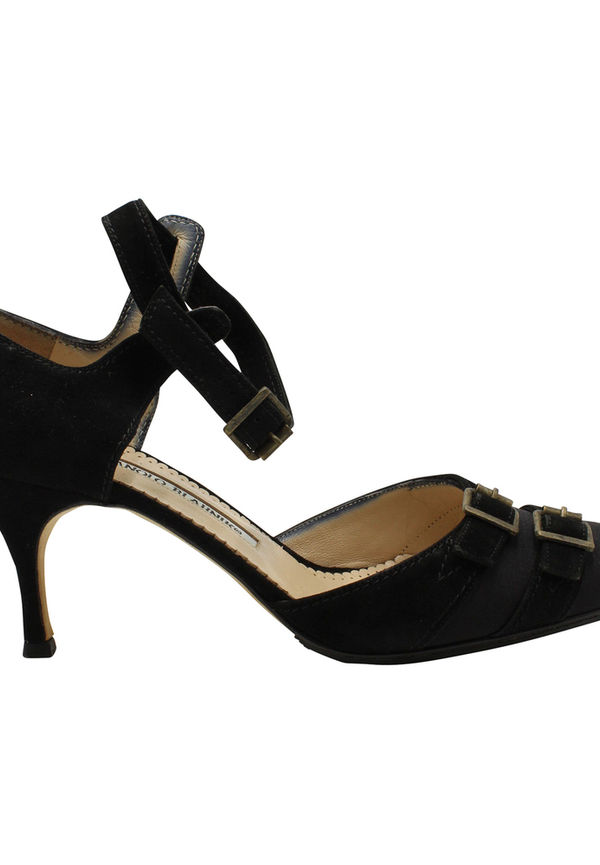 Manolo Blahnik Pre-owned - Vintage Skor - Svart - Dam - Storlek: 37 1/2 EU