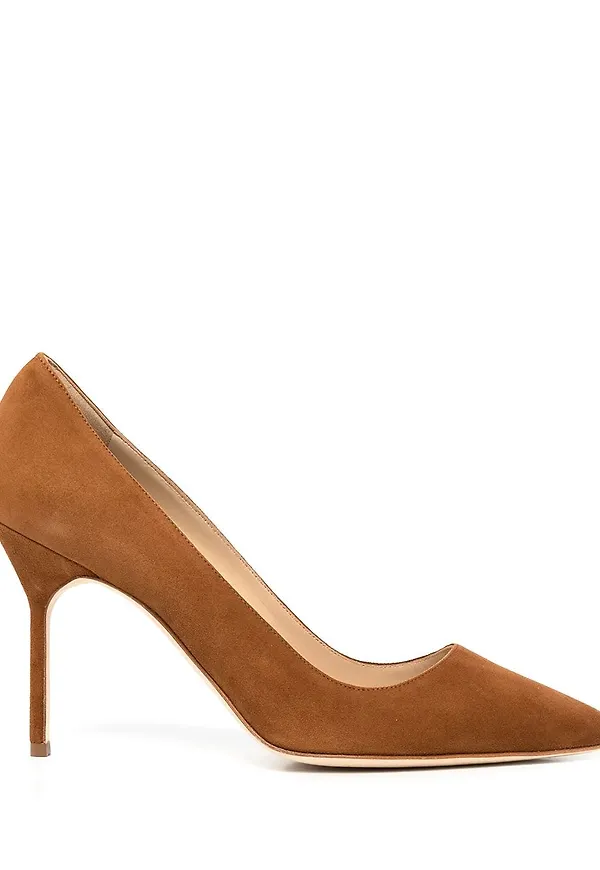 Manolo Blahnik pumps med stilettklack - Brun