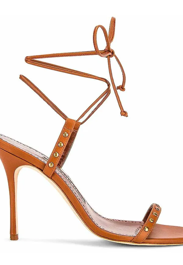 Manolo Blahnik Sandals Brun, Dam