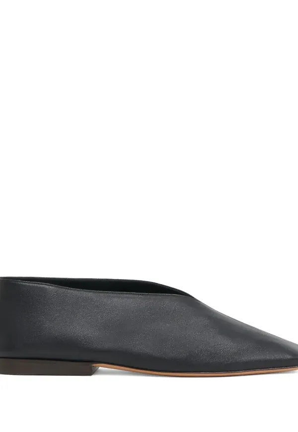 Mansur Gavriel ballerinaskor i läder - Svart
