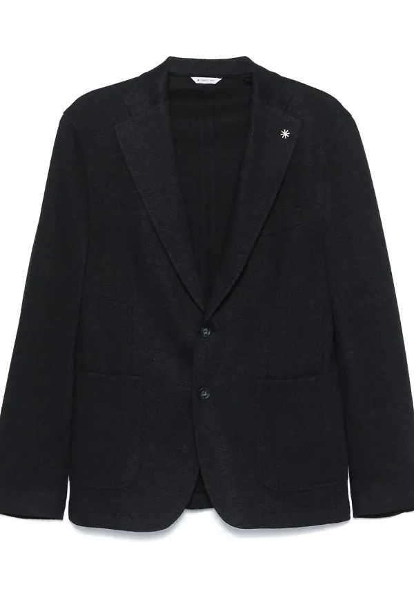 Manuel Ritz blazer med brosch - Blå