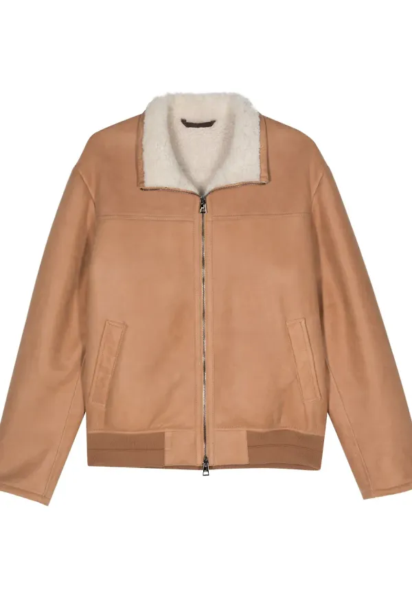 Manzoni 24 skinnjacka - Neutral