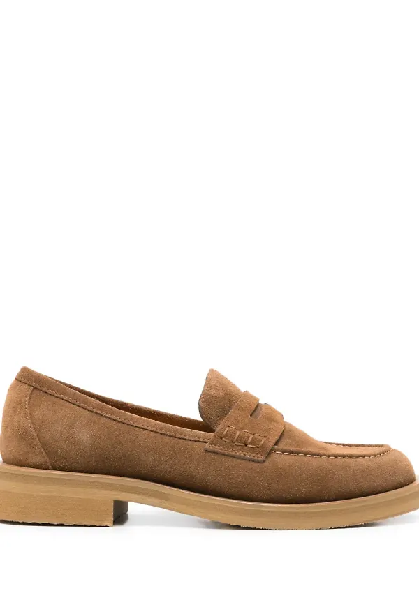 mara bini loafers i mocka - Brun