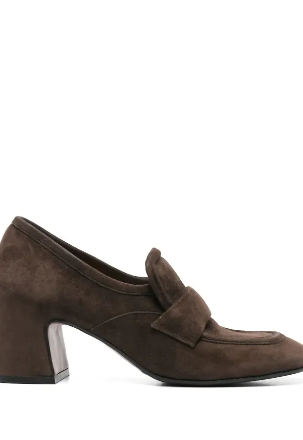 mara bini Rubino loafers 60 mm - Brun