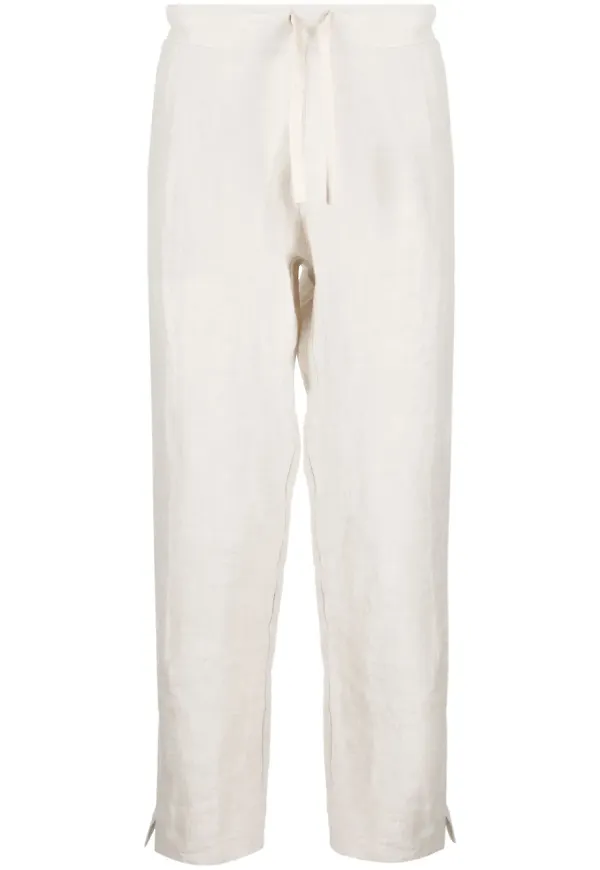 Marané slacks med dragsko - Neutral
