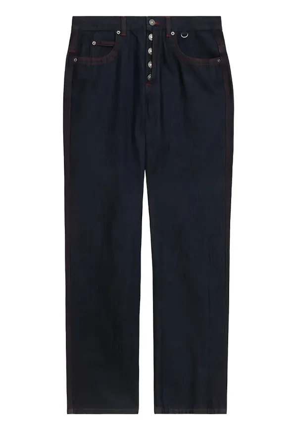 MARANT Jeffrey jeans med knappgylf - Blå
