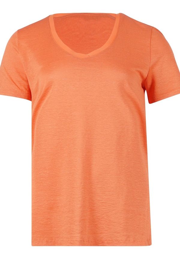 Marc Cain - T-shirts - Orange - Dam - Storlek: XL