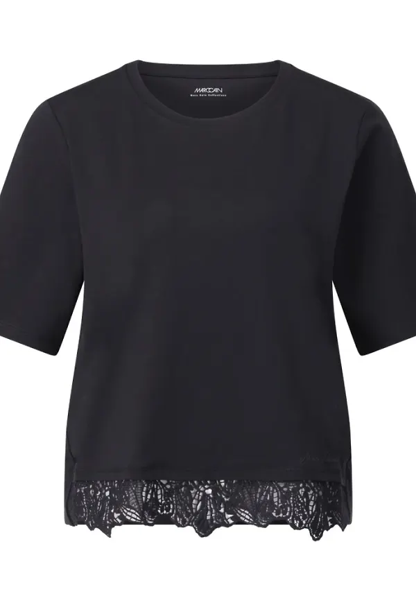 Marc Cain, Topp, Dam, M, Bomull, Spetstopp