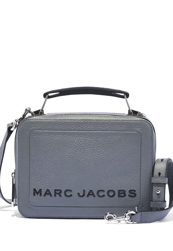 Marc Jacobs axelremsväska med logotyp - Blå