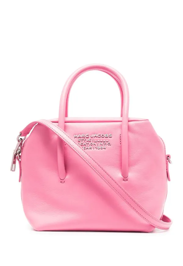 Marc Jacobs Den Mini Duet axelremsväska - Rosa