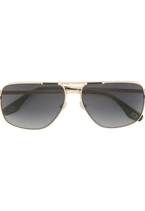 Marc Jacobs Eyewear pilotsolglasögon - Guldfärgad