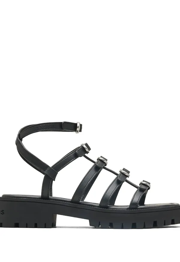 Marc Jacobs Kiki gladiatorsandaler - Svart