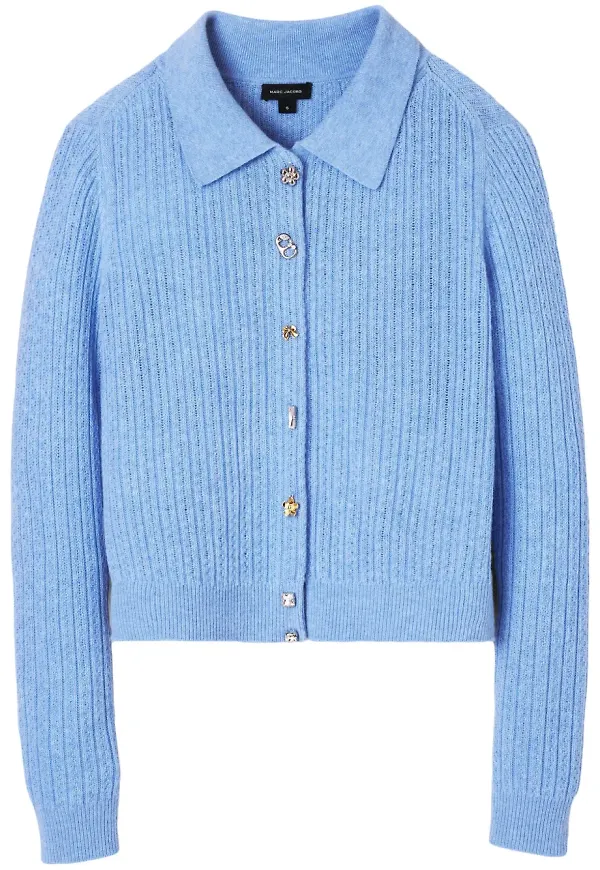 Marc Jacobs kofta med knäppning - Blå