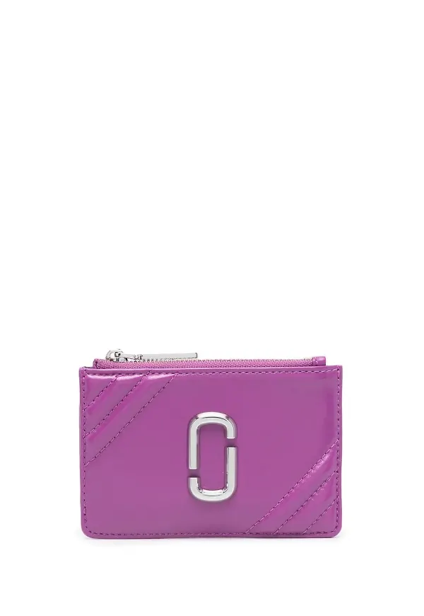 Marc Jacobs portmonnä i läder - Lila
